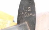 WW1 & WW2 L.F.&C. U.S. MODEL 1917 TRENCH KNIFE AND SCABBARD. - 2 of 3