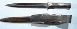 EXCELLENT WW2 GERMAN MAUSER K98K BAYONET. SCABBARD AND FROG. - 2 of 6