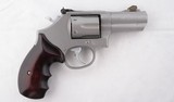 SMITH & WESSON MODEL 66-6 PERFORMANCE CENTER .357MAG 3" REVOLVER IN CASE. - 1 of 4