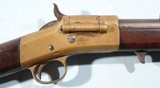RARE WARNER MASSACHUSETTS ARMS. CO. CIVIL WAR .50 CAL. RIMFIRE CAVALRY CARBINE CIRCA 1864. - 4 of 9