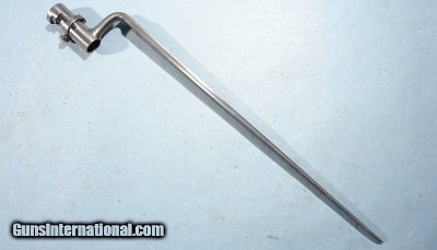 FINE SPRINGFIELD U.S. MODEL 1835 /40 FLINTLOCK MUSKET BAYONET -REILLY # B78.