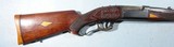 PRE WAR SAVAGE MODEL 99 RIFLE WITH MID-WESTERN CARVED STOCK CIRCA 1936. - 2 of 8