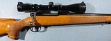 ITHACA BY TIKKA OF FINLAND DELUXE MODEL LSA-55 LSA 55 BOLT ACTION .22-250 CAL. SPORTING RIFLE W/SCOPE. - 2 of 6