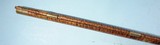 FINE TENNESSEE BRASS MOUNTED TIGER MAPLE PERCUSSION MULE EAR LONGRIFLE CIRCA 1840’S. - 14 of 14