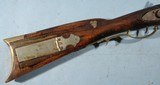 WESTERN VIRGINIA FLINTLOCK LONGRIFLE CIRCA EARLY 1900’S. - 3 of 12