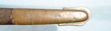 AMES U.S. 1850 STAFF & FIELD OFFICER’S SWORD WITH RARE 1ST YEAR 1851 DATE AND ORIGINAL SCABBARD. - 11 of 12