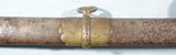 AMES U.S. 1850 STAFF & FIELD OFFICER’S SWORD WITH RARE 1ST YEAR 1851 DATE AND ORIGINAL SCABBARD. - 10 of 12
