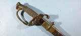 AMES U.S. 1850 STAFF & FIELD OFFICER’S SWORD WITH RARE 1ST YEAR 1851 DATE AND ORIGINAL SCABBARD. - 2 of 12