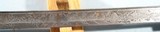 AMES U.S. 1850 STAFF & FIELD OFFICER’S SWORD WITH RARE 1ST YEAR 1851 DATE AND ORIGINAL SCABBARD. - 4 of 12