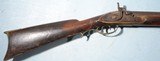 LANCASTER PATTERN PERCUSSION NORTH WEST INDIAN TRADE RIFLE SIGNED JAMES/PHILADA. CIRCA 1830-40’S. - 1 of 9