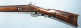 LANCASTER PATTERN PERCUSSION NORTH WEST INDIAN TRADE RIFLE SIGNED JAMES/PHILADA. CIRCA 1830-40’S. - 5 of 9