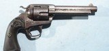 TEXAS SHIPPED COLT SINGLE ACTION SAA BISLEY .41COLT 5 1/2" BLUE REVOLVER WITH FACTORY LTTR, CIRCA 1905. - 2 of 10