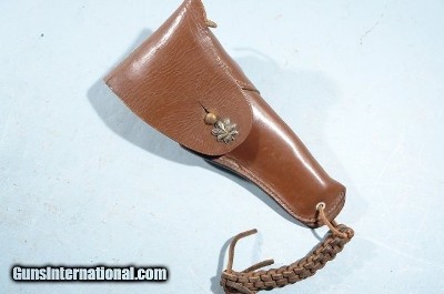 WW2 & KOREAN WAR IDENTIFIED U.S. ARMY INFANTRY LT. COLONEL’S HOLSTER FOR HIS MODEL 1911A1 PISTOL.