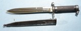 SWEDISH MODEL 1896 MAUSER BAYONET AND SCABBARD. - 2 of 3