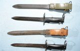 TWO FRENCH MAS 49/56 BAYONET OR BAYONETS WITH SCABBARDS. - 2 of 4