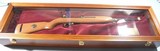 CASED WW2 WWII 40TH ANNIVERSARY EDITION COMMEMORATIVE U.S. M-1 OR M1 CARBINE .30CAL FOR THE AMERICAN HISTORICAL FOUNDATION BY IVER JOHNSON, CIRCA 1985 - 9 of 10