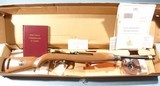 CASED WW2 WWII 40TH ANNIVERSARY EDITION COMMEMORATIVE U.S. M-1 OR M1 CARBINE .30CAL FOR THE AMERICAN HISTORICAL FOUNDATION BY IVER JOHNSON, CIRCA 1985 - 1 of 10