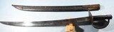 SUPERIOR FRENCH CHATELLERAULT MODEL 1833 ROYAL NAVAL CUTLASS AND SCABBARD DATED 1842. - 2 of 8