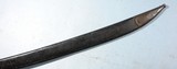 SUPERIOR FRENCH CHATELLERAULT MODEL 1833 ROYAL NAVAL CUTLASS AND SCABBARD DATED 1842. - 7 of 8