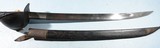 SUPERIOR FRENCH CHATELLERAULT MODEL 1833 ROYAL NAVAL CUTLASS AND SCABBARD DATED 1842. - 1 of 8