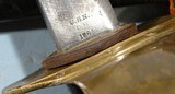 EXCELLENT CIVIL WAR AMES MODEL 1860 U.S. NAVY CUTLASS AND SCABBARD. - 6 of 8