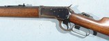 WINCHESTER MODEL 1892 LEVER ACTION .38-40 CAL. RIFLE CA. 1906. - 3 of 7