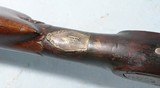 RUSSIAN PERCUSSION .65 CALIBER SMOOTHBORE SP0RTING GUN SIGNED BY THE MAKER AND DATED 1847. - 4 of 9