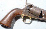 NICE CIVIL WAR COLT U.S. MODEL 1860 PERCUSSION .44 CAL. ARMY REVOLVER W/HOLSTER CIRCA 1862. - 4 of 9