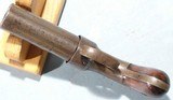 FINE ALLEN & THURBER, WORCESTER, MASS. PERCUSSION .34 CAL. BELT MODEL PEPPERBOX CA. 1840’S-50’S. - 6 of 6