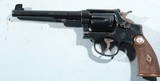EXCELLENT SMITH & WESSON PRE-WAR MILITARY & POLICE TARGET .38 SPL. 6” REVOLVER CIRCA 1940. - 2 of 8