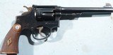EXCELLENT SMITH & WESSON PRE-WAR MILITARY & POLICE TARGET .38 SPL. 6” REVOLVER CIRCA 1940. - 1 of 8
