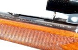 EARLY WINCHESTER MODEL 70 PRE-64 FEATHERWEIGHT .243 WIN. CAL. RIFLE CA. 1959 WITH SCOPE. - 5 of 9