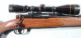 WINCHESTER MODEL 70 PRE-64 BOLT ACTION .300 H&H CAL. RIFLE MANUFACTURED IN 1959 W/LEUPOLD 3X9 SCOPE. - 3 of 10