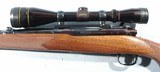 WINCHESTER MODEL 70 PRE-64 BOLT ACTION .300 H&H CAL. RIFLE MANUFACTURED IN 1959 W/LEUPOLD 3X9 SCOPE. - 5 of 10