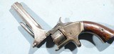 EARLY CIVIL WAR ERA SMITH & WESSON NO. 1 SECOND ISSUE REVOLVER. - 7 of 8