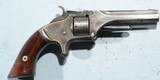 EARLY CIVIL WAR ERA SMITH & WESSON NO. 1 SECOND ISSUE REVOLVER. - 1 of 8