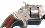 EARLY CIVIL WAR ERA SMITH & WESSON NO. 1 SECOND ISSUE REVOLVER. - 2 of 8