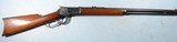 EXCELLENT WINCHESTER MODEL 1892 OCTAGON .32-20 W.C.F. CAL. RIFLE MANUFACTURED IN 1902. - 1 of 12