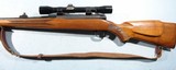 WINCHESTER MODEL 70 BOLT ACTION .30-06 CAL. RIFLE CA. 1965 W/LYMAN 4X SCOPE. - 4 of 8