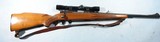 WINCHESTER MODEL 70 BOLT ACTION .30-06 CAL. RIFLE CA. 1965 W/LYMAN 4X SCOPE. - 1 of 8