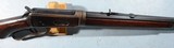 SPECIAL ORDER WINCHESTER MODEL 1894 SEMI-DELUXE .38-55 W.C.F. CAL. TAKE-DOWN HALF OCTAGON RIFLE MANUFACTURED IN 1900. - 3 of 13