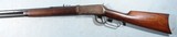 WINCHESTER MODEL 1894 OCTAGON .32-40 CAL. LEVER ACTION RIFLE CIRCA 1919. - 3 of 10