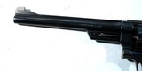 CASED LIKE NEW SMITH & WESSON MODEL 27-2 OR 27 .357MAG 8 3/8" BLUE REVOLVER, CIRCA 1980. - 5 of 8