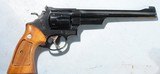CASED SMITH & WESSON MODEL 27-2 OR 27 .357MAG 8 3/8" BLUE REVOLVER CIRCA, 1977. - 5 of 9