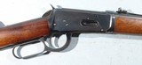 PRE-WAR WINCHESTER MODEL 94 LEVER ACTION .30 W.C.F. CAL. CARBINE. - 2 of 10