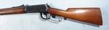 PRE-WAR WINCHESTER MODEL 94 LEVER ACTION .30 W.C.F. CAL. CARBINE. - 4 of 10