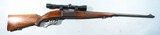 SAVAGE MODEL 99R LEVER ACTION .300 SAVAGE CAL. RIFLE CIRCA 1940’S WITH WEAVER 4X SCOPE. - 1 of 9