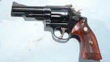 SMITH & WESSON MODEL 19 COMBAT MASTERPIECE .357 MAG. 4” IN ORIG. BOX. - 4 of 7