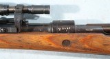 WW2 GERMAN DOU 43 MAUSER K98k OR K98 SCOUT RIFLE WITH ZF41 or ZF-41 (Z.F. 41) SNIPER SHARPSHOOTER SCOPE 8MM RIFLE. - 7 of 11