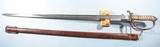BRITISH VICTORIAN PATTERN 1821 ROYAL ARTILLERY SWORD AND SCABBARD CIRCA 1840’S-60’S. - 3 of 11